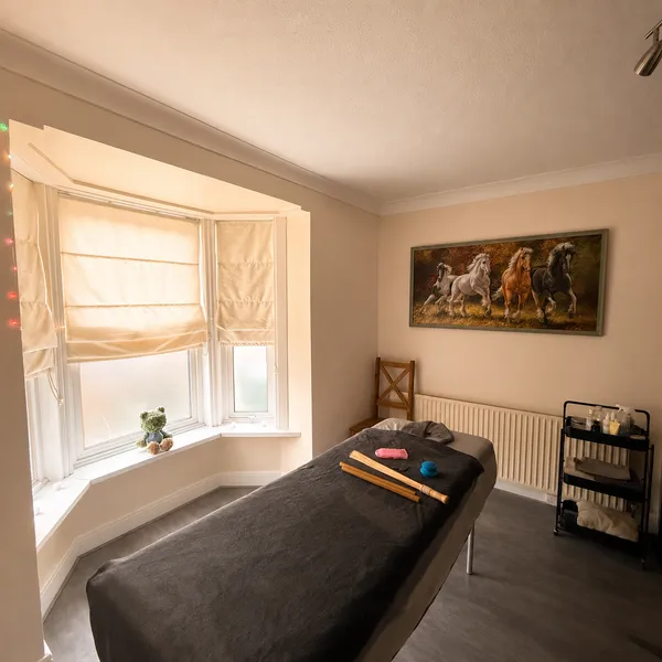 Yulia's massage studio full view
